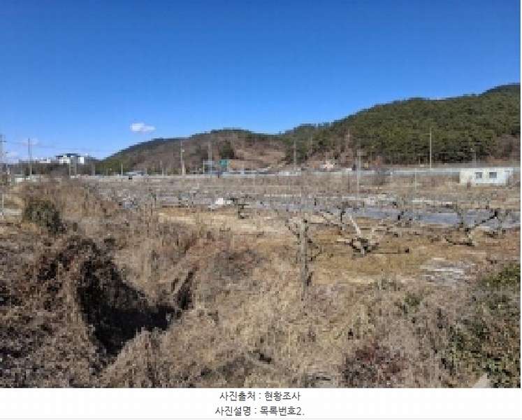 2025타경234 경상남도 사천시 정동면 대곡리 654-5 과수원 경매 이미지
