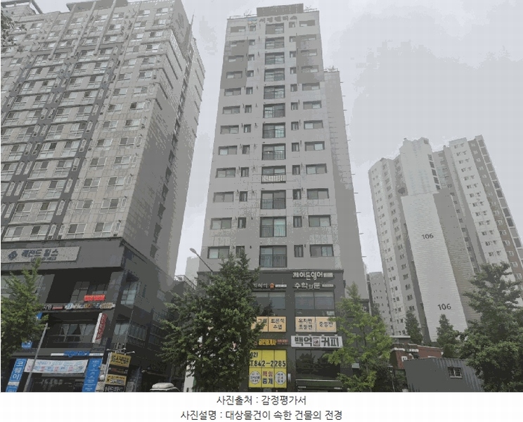 2025타경10560 서울특별시 영등포구 가마산로 466, 서경팰리스101 4층 405호 오피스텔[계약8평형] 경매 이미지