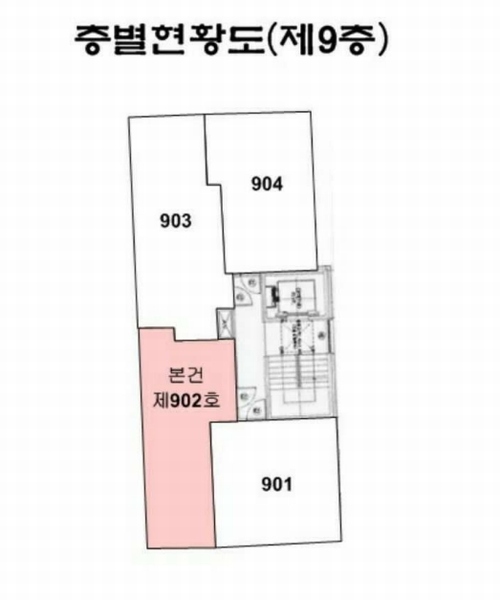 2025타경10572 서울특별시 강서구 강서로5가길 12, 케이엠파크빌 9층 902호 오피스텔[계약12평형] 경매 이미지