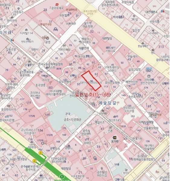 2025타경34066 광주광역시 동구 대인동 96 오피스텔 경매 이미지
