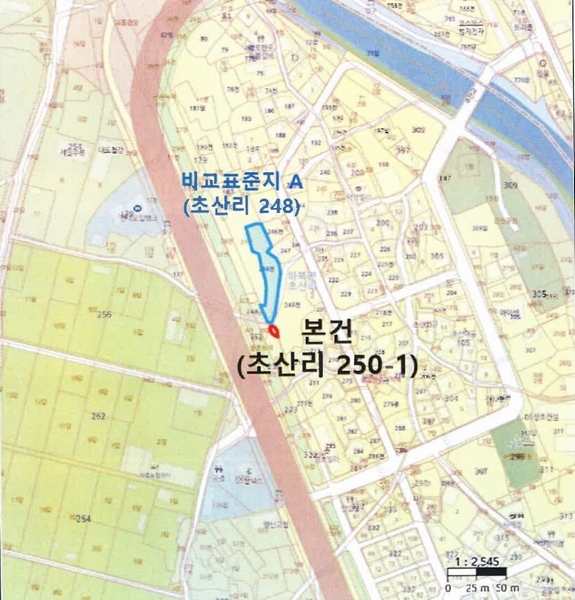 2025타경10616 경상남도 양산시 하북면 초산리 250-1 농지 경매 이미지