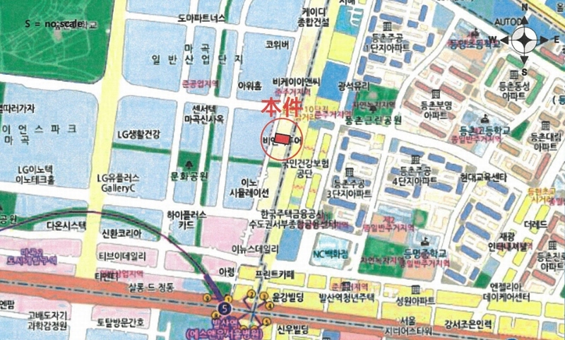 2025타경10649 서울특별시 강서구 강서로 415, 갤럭시인텔리젼스 2층 215호 오피스텔[계약15평형] 경매 이미지