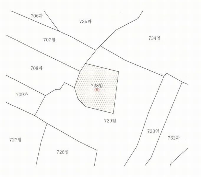 2025타경1202 제주특별자치도 서귀포시 하원동 728 임야 경매 이미지