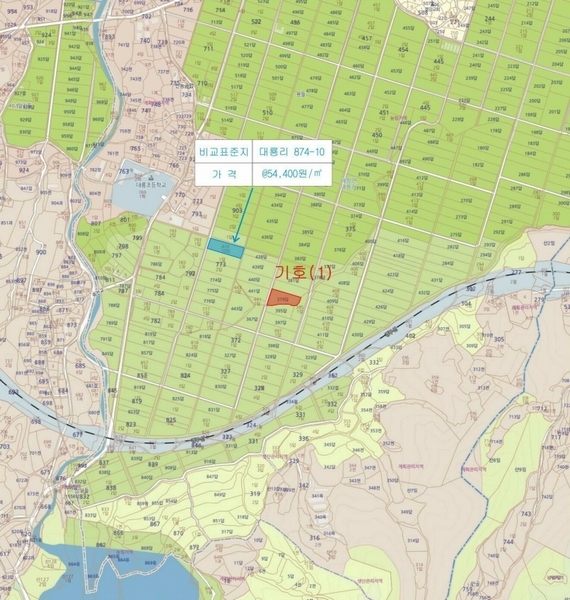 2025타경10699 경상북도 김천시 대항면 대룡리 379 농지 경매 이미지