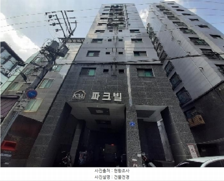 2025타경10728 서울특별시 강서구 강서로5가길 12, 케이엠파크빌 6층 602호 오피스텔[계약12평형] 경매 이미지