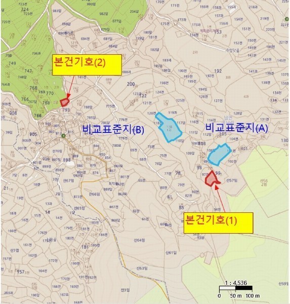 2025타경11108 경상북도 김천시 남면 운남리 771-1 농지 경매 이미지