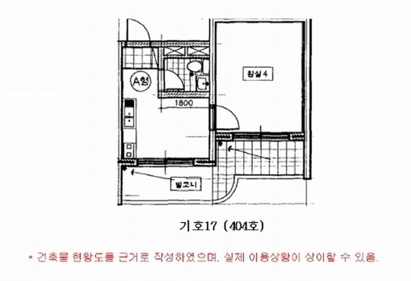 2025타경614 경기도 평택시 서동대로 1909, 만남타운 가동 4층 404호 다세대(빌라) 경매 이미지