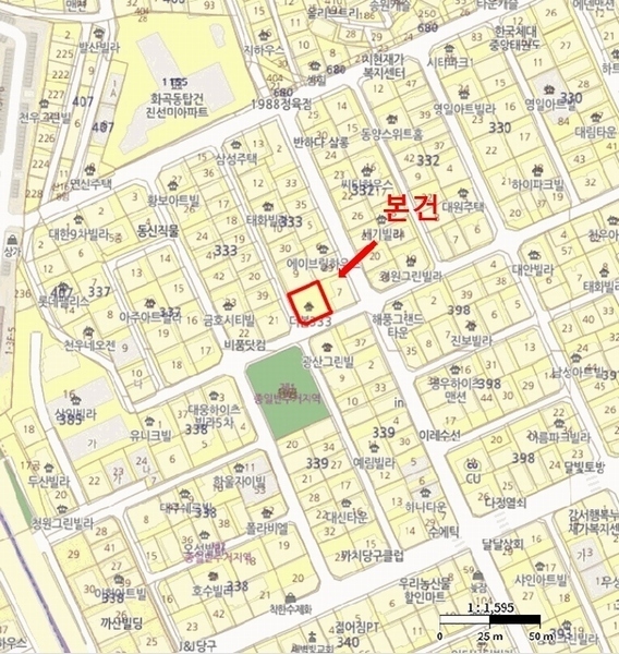 2025타경10797 서울특별시 강서구 강서로18나길 28, 더봄333 6층 602호 다세대(빌라) 경매 이미지