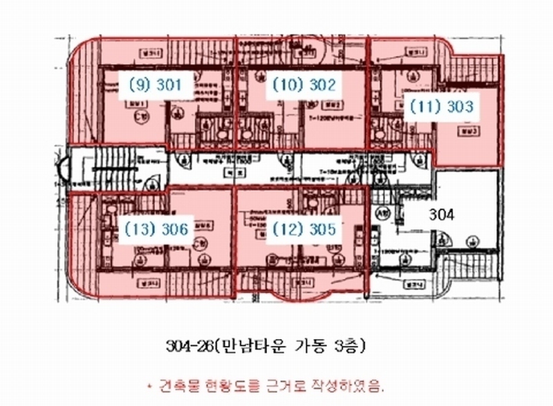 2025타경614 경기도 평택시 서동대로 1909, 만남타운 가동 3층 303호 다세대(빌라) 경매 이미지