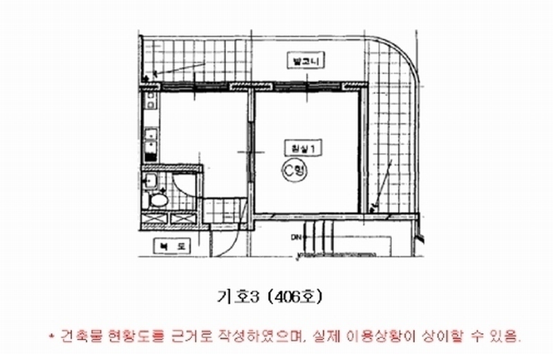 2025타경614 경기도 평택시 서동대로 1909, 만남타운 나동 4층 406호 다세대(빌라) 경매 이미지