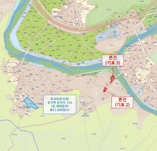 2024타경39484 전북특별자치도 완주군 운주면 장선리 107-2 농지 경매 이미지