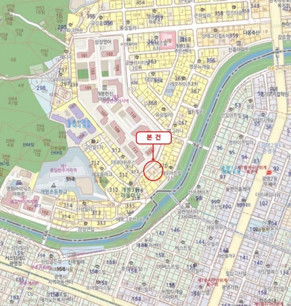 2025타경10870 서울특별시 구로구 개봉로3가길 75, 에코그로브빌리지 101동 2층 203호 다세대(빌라) 경매 이미지