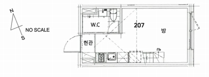 2023타경61278 서울특별시 강동구 진황도로27길 23, 에스아이팰리스 2층 207호 오피스텔 경매 이미지
