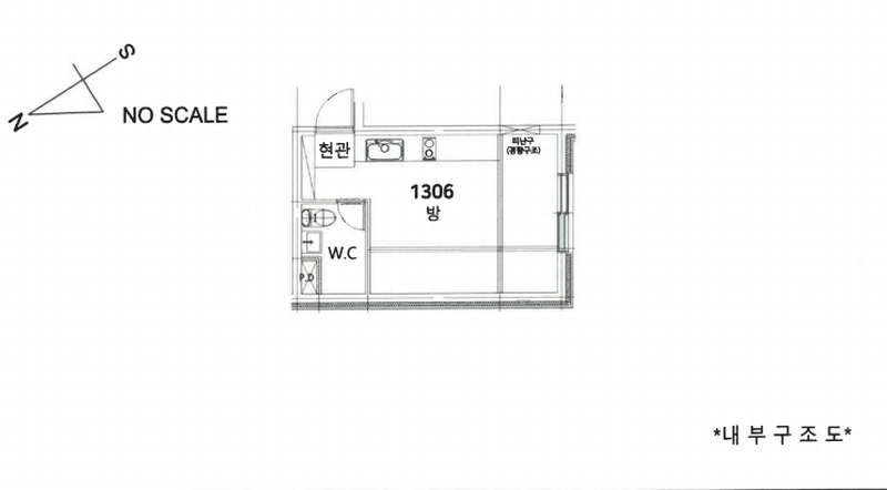 2023타경61278 서울특별시 강동구 성내로 64, 에스아이팰리스센트럴성내 13층 1306호 아파트 경매 이미지