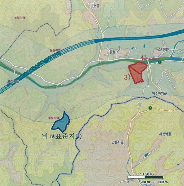 2025타경10060 경상북도 청송군 파천면 옹점리 산76-1 임야 경매 이미지