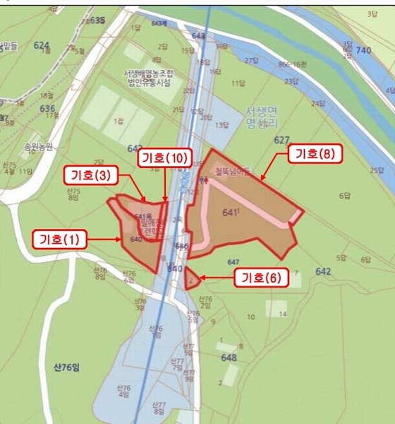 2025타경11107 울산광역시 울주군 서생면 명산리 640-2 근린시설 경매 이미지