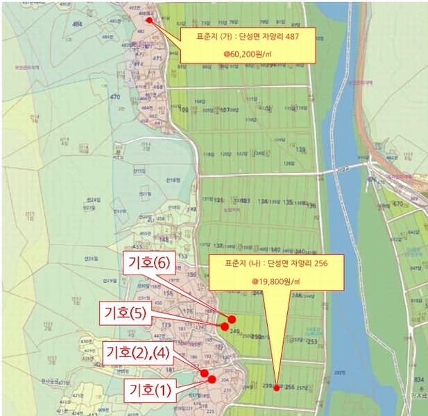 2025타경418 경상남도 산청군 단성면 자양리 249-1 농지 경매 이미지