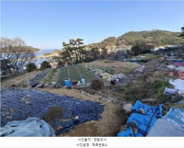 2025타경513 경상남도 남해군 미조면 미조리 107 농지 경매 이미지