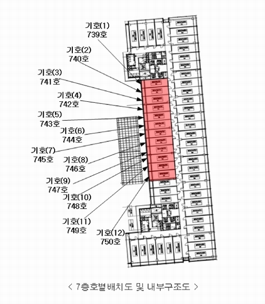 2025타경892 경기도 수원시 장안구 이목로 17, 우성테크노파크수원정자 7층 747호 아파트형공장 경매 이미지