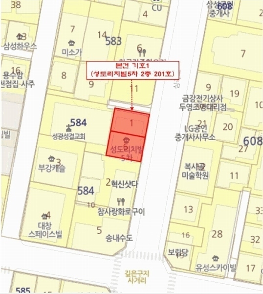 2026타경30417 경기도 부천시 소사구 심곡로 52, 성도리치빌5차 2층 201호 다세대(빌라)[공급19평형] 경매 이미지