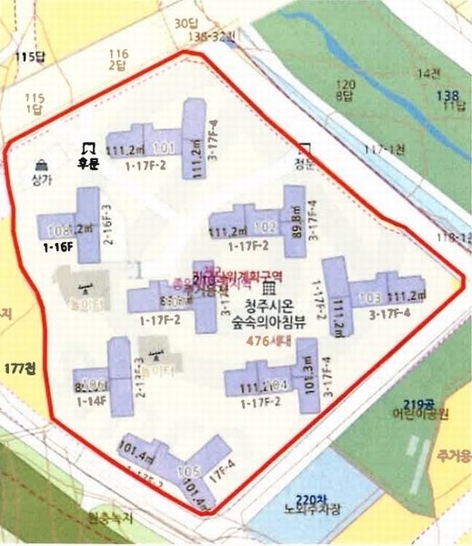 2025타경51322 충청북도 청주시 청원구 내수읍 마산리 213 아파트 경매 이미지