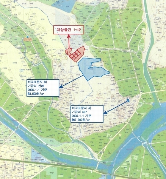 2024타경9556 경상북도 청도군 이서면 가금리 산26-10 임야 경매 이미지