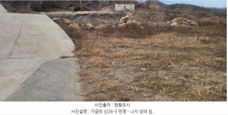 2024타경9556 경상북도 청도군 이서면 가금리 산26-3 임야 경매 이미지