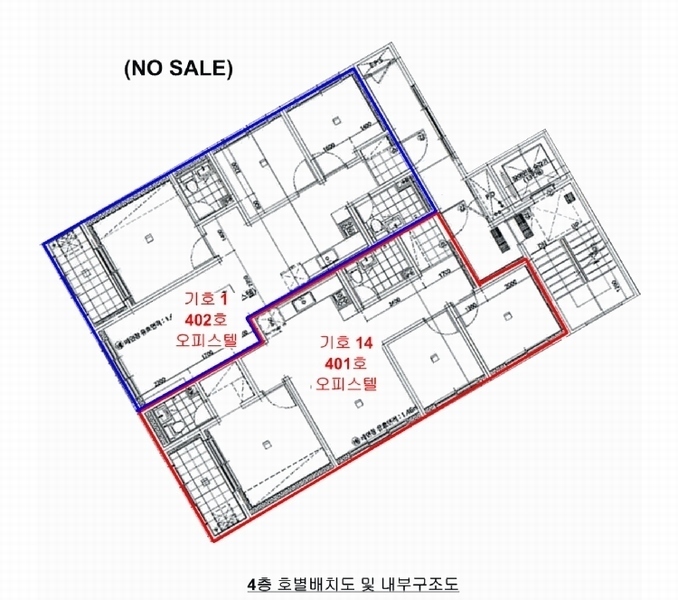 2025타경101271 경기도 군포시 금재로1번길 19, 길남타운 4층 402호 오피스텔[계약37평형] 경매 이미지