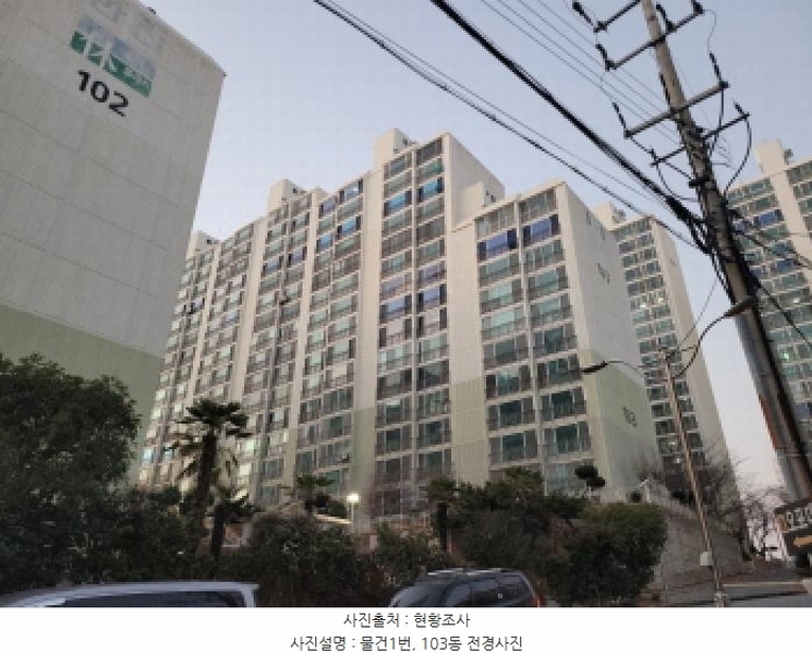 2025타경52390 전라남도 여수시 고소5길 74, 한신아파트 103동 2층 207호 아파트[공급32평형] 경매 이미지