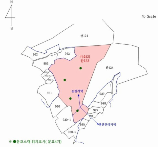 2024타경88163 경기도 연천군 신서면 답곡리 산123 임야 경매 이미지