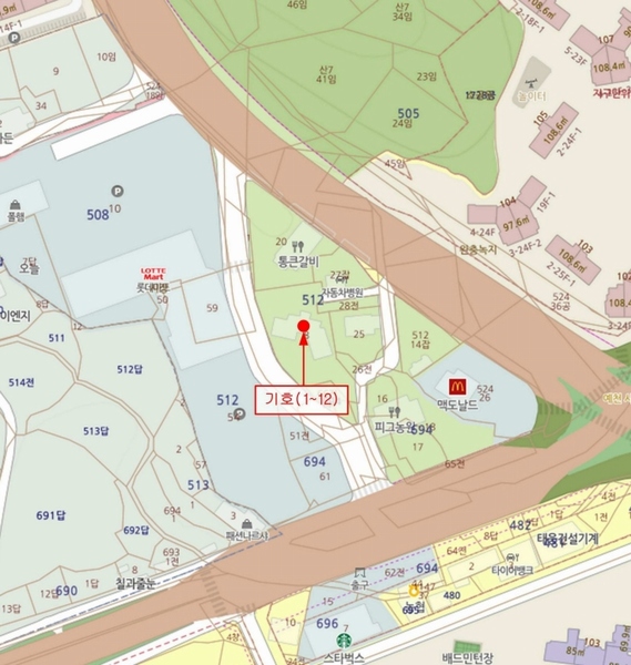 2024타경5153 충청남도 서산시 예천동 512-8 근린상가 경매 이미지
