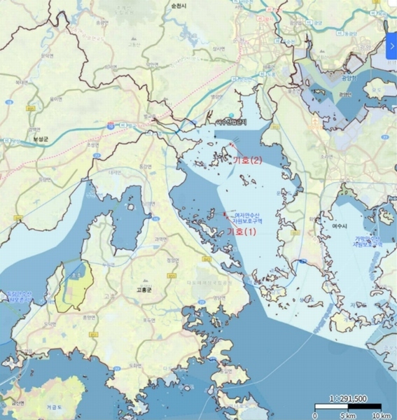 2025타경535 전라남도 보성군 벌교읍 장도리 어업권 경매 이미지