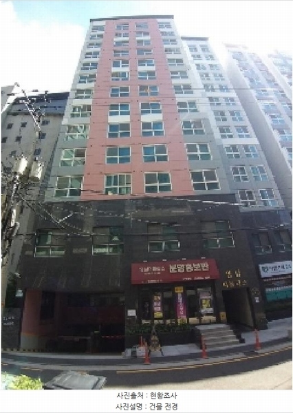 2025타경11102 서울특별시 영등포구 경인로108길 6(영등포동1가), 명남더블레스 10층 1013호 오피스텔 경매 이미지