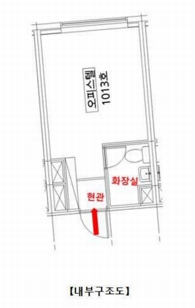 2025타경11102 서울특별시 영등포구 경인로108길 6(영등포동1가), 명남더블레스 10층 1013호 오피스텔 경매 이미지