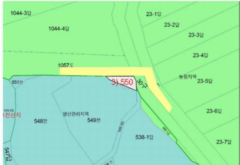2025타경376 전라남도 신안군 비금면 도고리 550 농지 경매 이미지