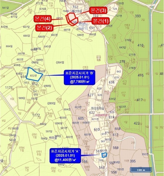 2025타경51099 전라남도 영암군 시종면 와우리 699-1 대지 경매 이미지