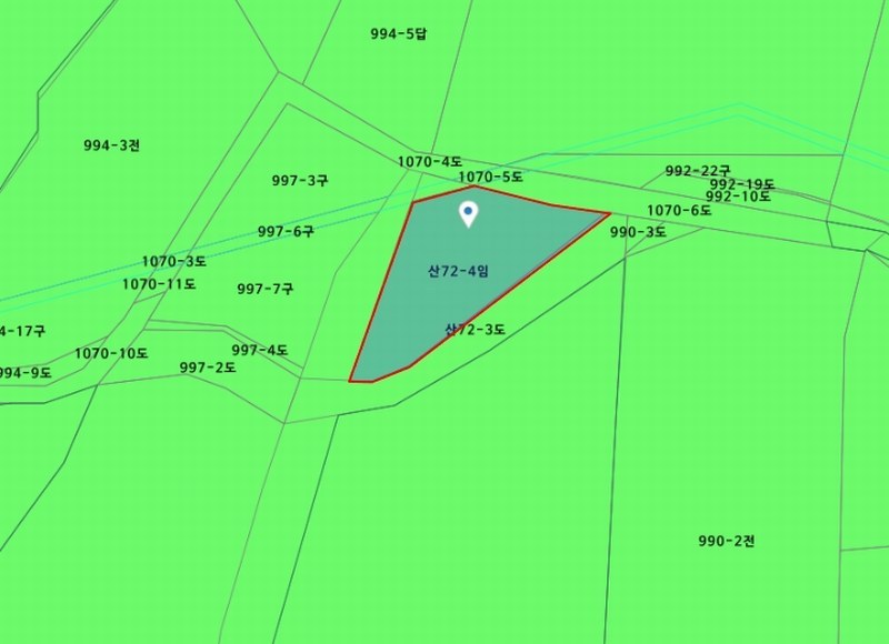2025타경51342 전라남도 함평군 손불면 학산리 산72-4 임야 경매 이미지