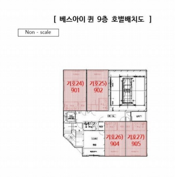 2024타경60598 부산광역시 부산진구 서전로37번길 30, 베스아이퀸 9층 901호 다세대(빌라)[공급10평형] 경매 이미지