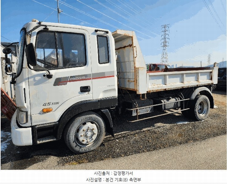 2025타경51757 충청북도 청주시 흥덕구 신대동 474-1, 대원보관소 현대신압착진개차(터보) 경매 이미지