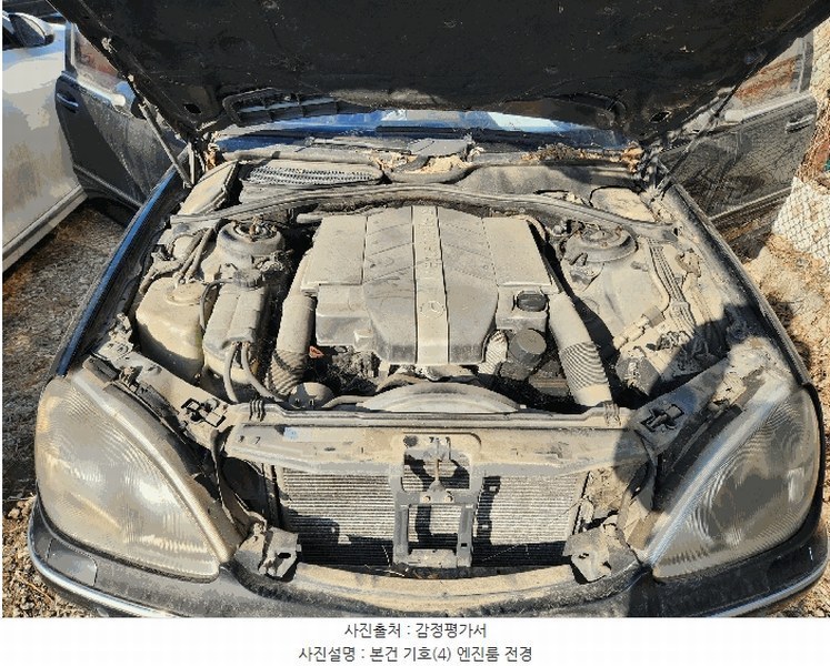 2025타경51757 충청북도 청주시 서원구 장성동 50-1, 신화보관소 벤츠S320 경매 이미지
