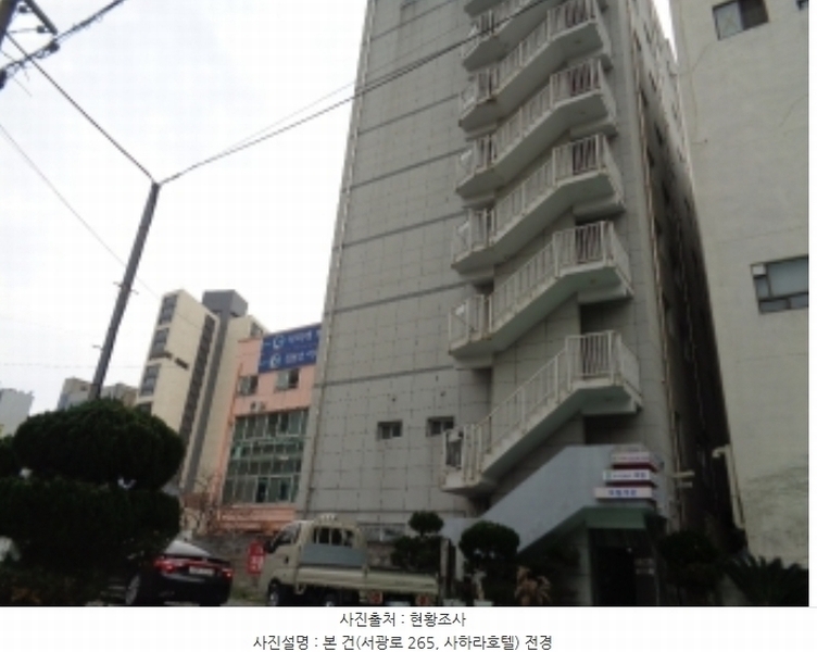 2024타경22995 제주특별자치도 제주시 삼도일동 559-10 숙박시설 경매 이미지