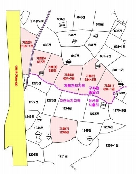 2025타경1597 제주특별자치도 서귀포시 성산읍 시흥리 1248 농지 경매 이미지