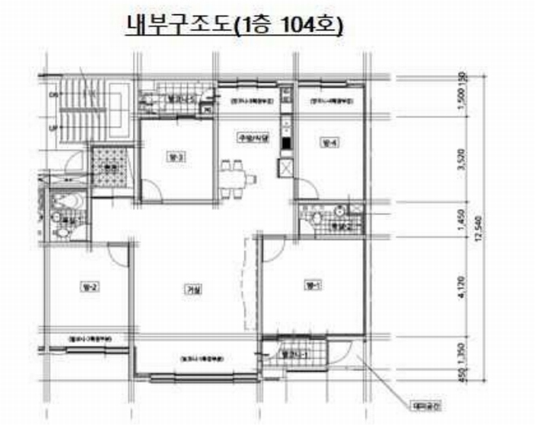 2024타경124162 서울특별시 양천구 화곡로 85, 상진지오벨리 1층 104호 아파트[공급38평형] 경매 이미지