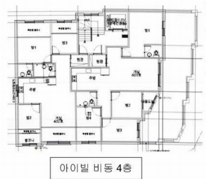 2025타경55465 경기도 수원시 권선구 세화로190번길 51, 아이빌 비동 4층 402호 다세대(빌라)[공급20평형] 경매 이미지