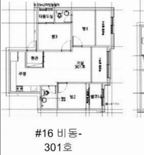 2025타경55465 경기도 수원시 권선구 세화로190번길 51, 아이빌 비동 3층 301호 다세대(빌라)[공급18평형] 경매 이미지