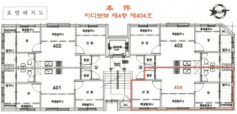 2024타경134862 서울특별시 강서구 강서로8길 166-8, 지디로뷰 4층 404호 다세대(빌라) 경매 이미지
