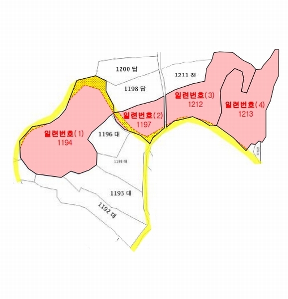 2025타경20983 전북특별자치도 익산시 낭산면 석천리 1197 대지 경매 이미지