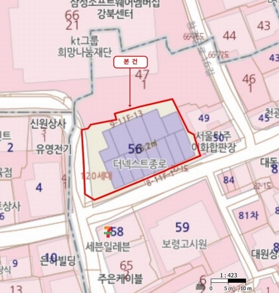 2025타경102757 서울특별시 종로구 창경궁로16길 11서울특별시 종로구 창경궁로○○○○, 더넥스트종로 1동 11층 1106호더넥스트○○ 오피스텔 경매 이미지