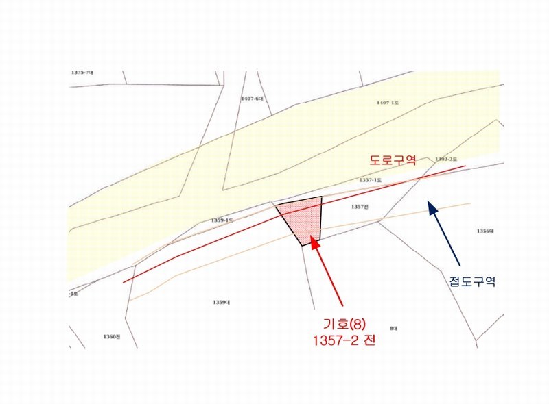 2025타경50922 강원특별자치도 인제군 북면 용대리 1357-2 농지 경매 이미지