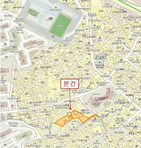 2025타경51158 서울특별시 성동구 하왕십리동 979-19 임야 경매 이미지